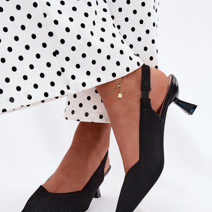 Step in Style Professional Heel Sandals with Comfortable Cushioning