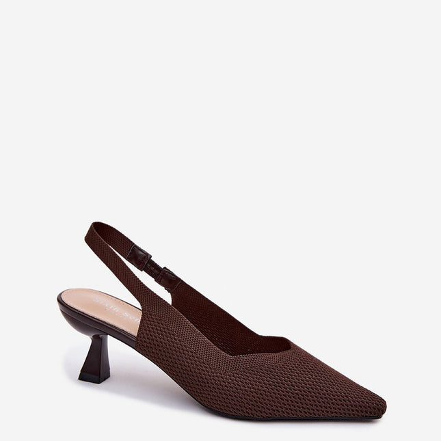 Step in Style Women's Heel Sandals - Comfortable & Chic Design