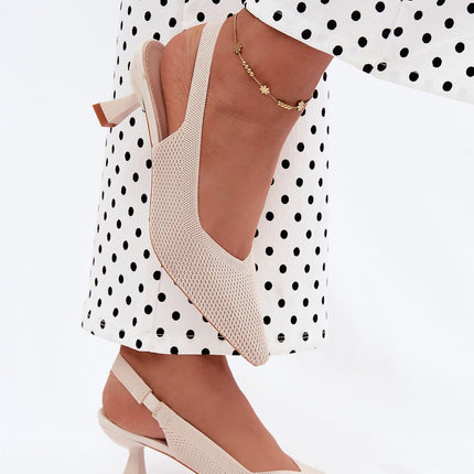 Step in Style Professional Heel Sandals with Comfortable Cushioned Ins