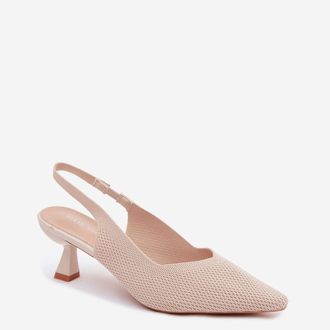 Step in Style Professional Heel Sandals with Comfortable Cushioned Ins