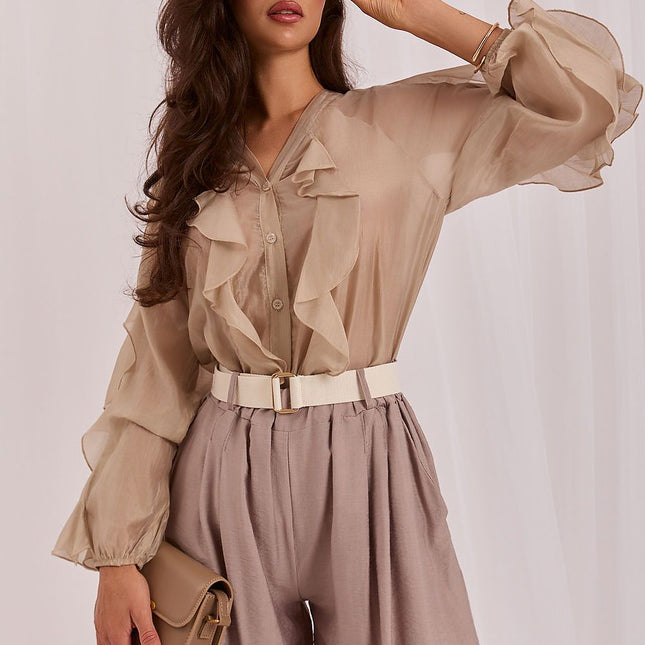 Rue Paris Tailored Women's Shorts with Pockets and Stretch Fabric