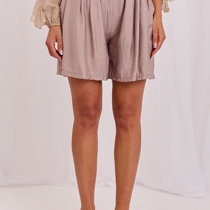 Rue Paris Tailored Women's Shorts with Pockets and Stretch Fabric