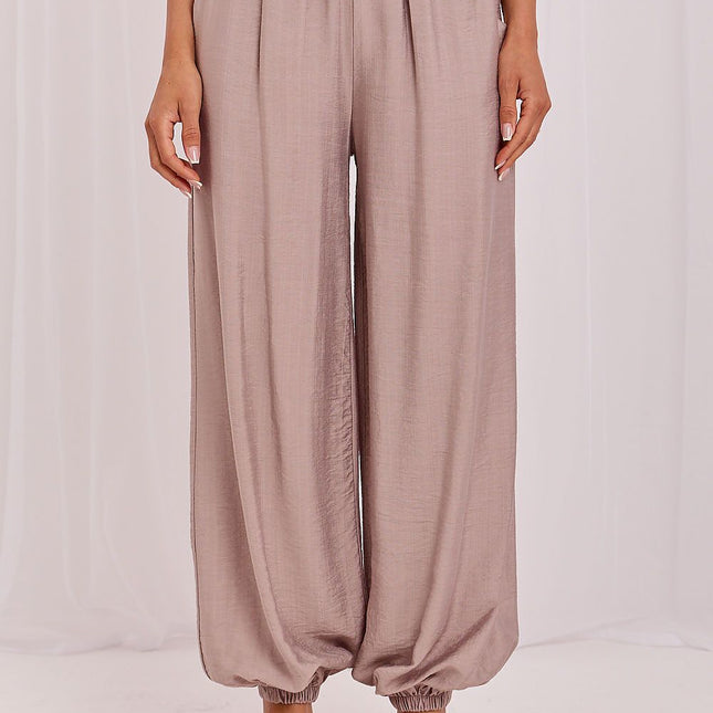 Rue Paris Women's Professional Trousers with Tailored Fit and Stretch