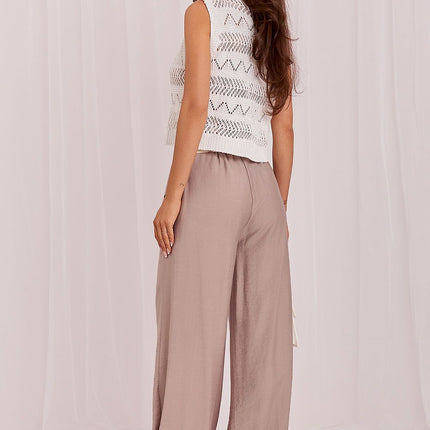 Rue Paris Women's Professional Trousers with Tailored Fit and Stretch