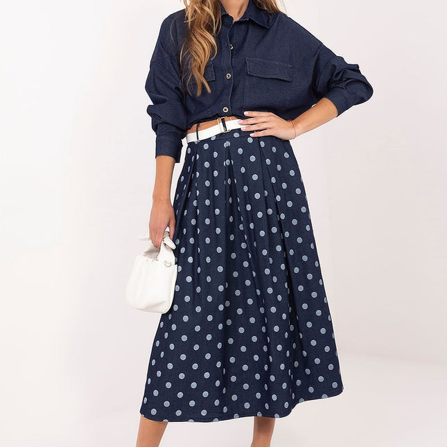 Factory Price Women's Professional A-Line Skirt with Pockets