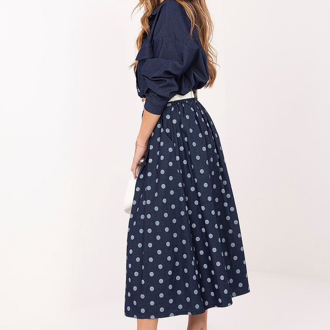 Factory Price Women's Professional A-Line Skirt with Pockets