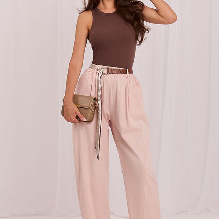 Italy Moda Women's Professional Trousers with Stretch Fabric and Tailo