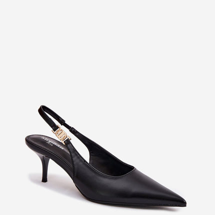 Step in Style Women's Heel Sandals - Comfortable & Elegant Design
