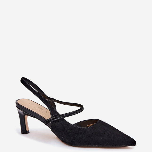Step in Style Women's Heel Sandals - Comfortable Fit & Elegant Design