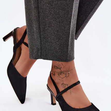 Step in Style Women's Heel Sandals - Comfortable Fit & Elegant Design