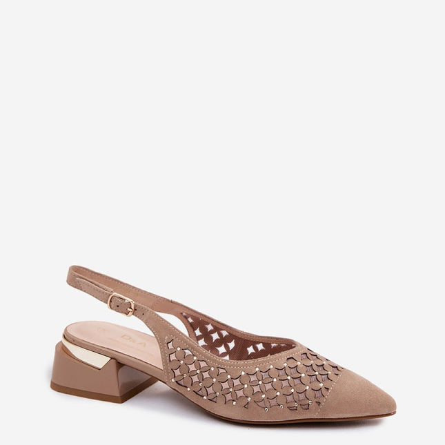 Step in Style Women's Heel Sandals - Comfortable, Elegant Design