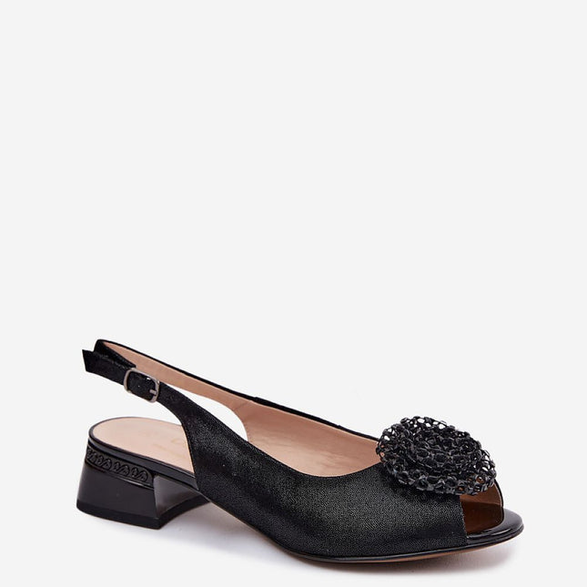 Step in Style Women's Heel Sandals - Comfortable Fit & Elegant Design