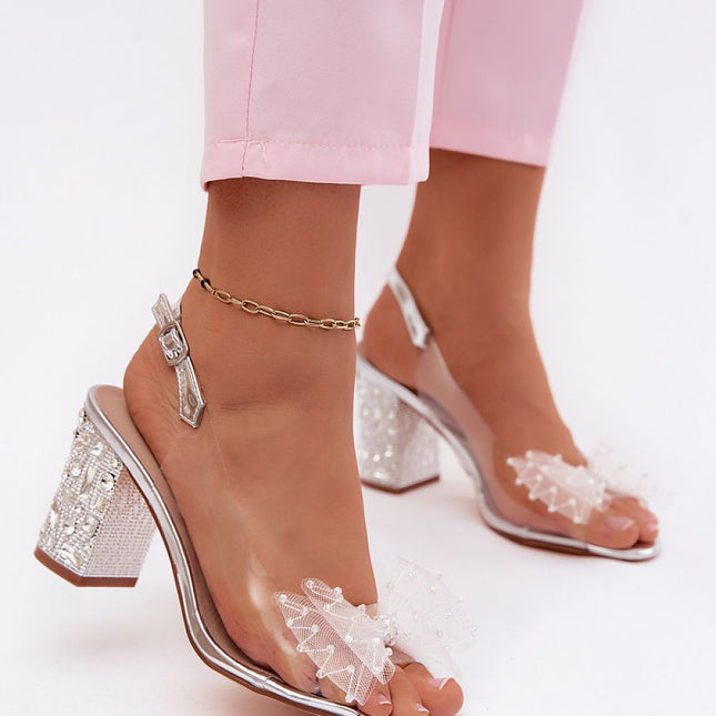 Step in Style Professional Heel Sandals with Cushioned Insole and Adju