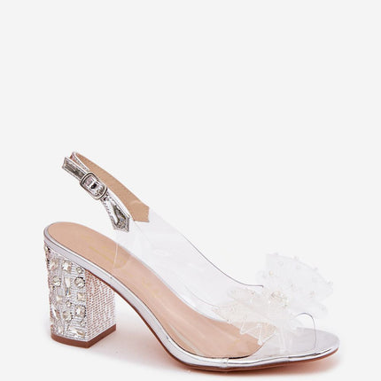 Step in Style Professional Heel Sandals with Cushioned Insole and Adju