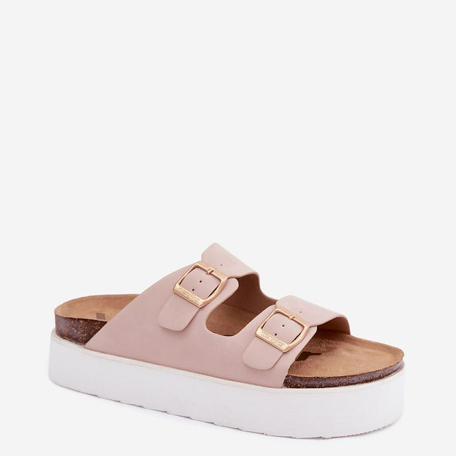 Step in Style Women's Platform Sandals with Cushioned Footbed & Adjust