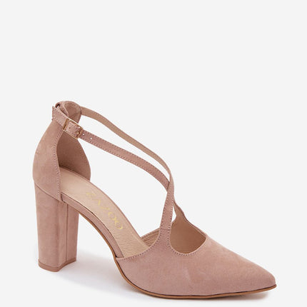 Step in Style Women's Block Heel Pumps - Comfortable & Chic Design