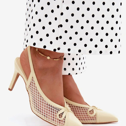 Step in Style Professional Heel Sandals with Cushioned Footbed