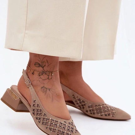 Step in Style Women's Heel Sandals - Comfortable, Elegant Design