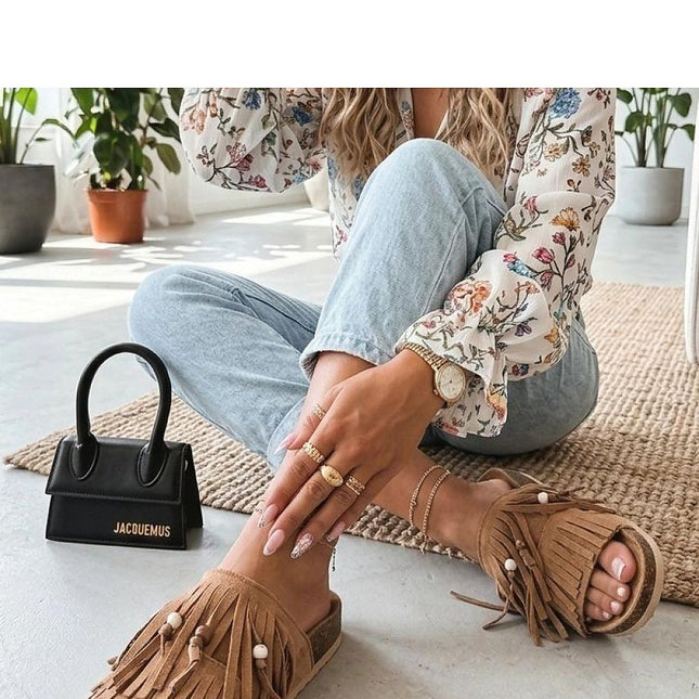 Solea Comfortable Platform Sandals with Arch Support and Cushioned Foo