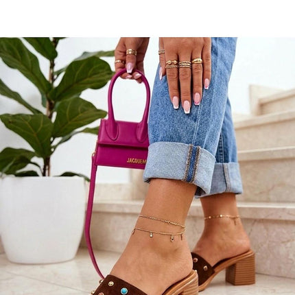  Heeled sandals model 229777 Solea 