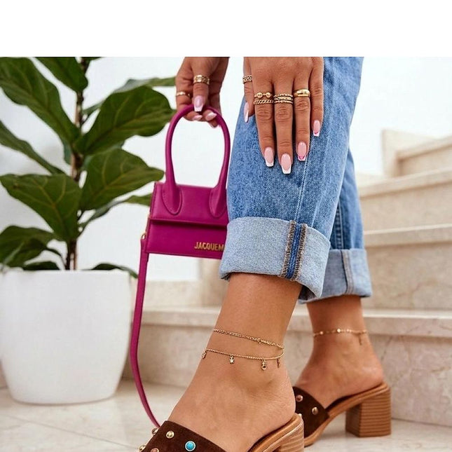  Heeled sandals model 229777 Solea 