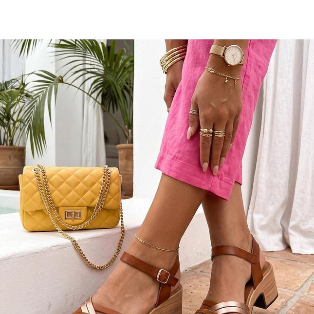  Heel sandals model 229784 Solea 