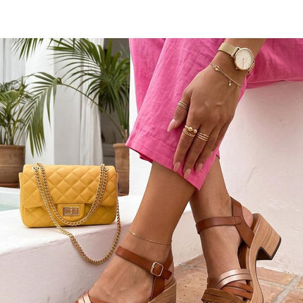  Heel sandals model 229784 Solea 