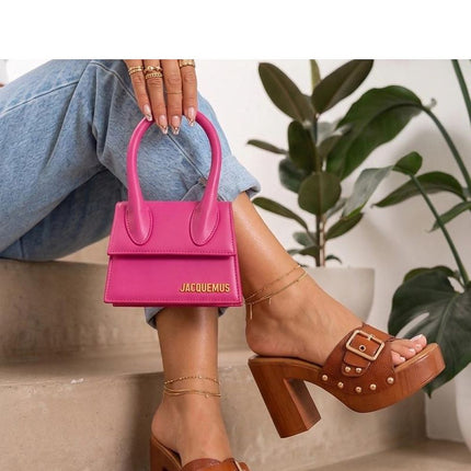  Heeled sandals model 229786 Solea 