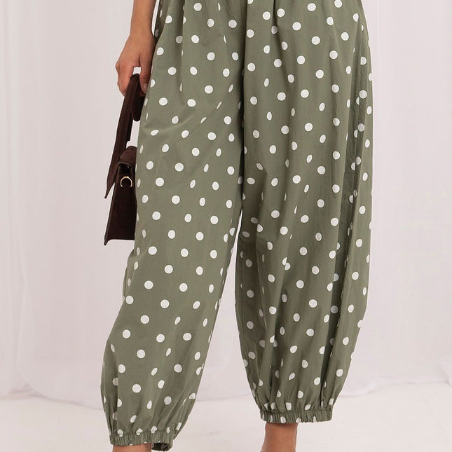 Italy Moda Women's Professional Trousers with Stretch Fabric & Pockets