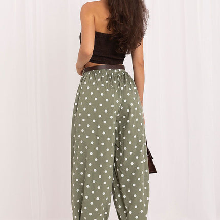 Italy Moda Women's Professional Trousers with Stretch Fabric & Pockets