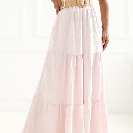 Italy Moda Women's Long Professional Skirt with Elegant Design and Com