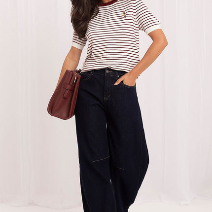 Short sleeve sweater