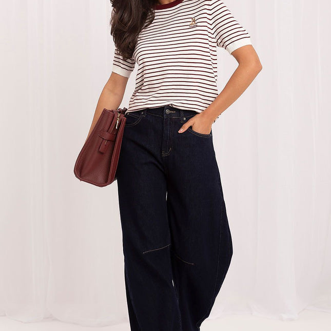 Short sleeve sweater