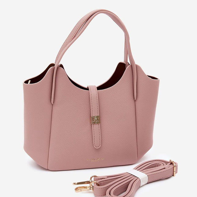 Step in Style Professional Everyday Handbag with Adjustable Strap & Zi