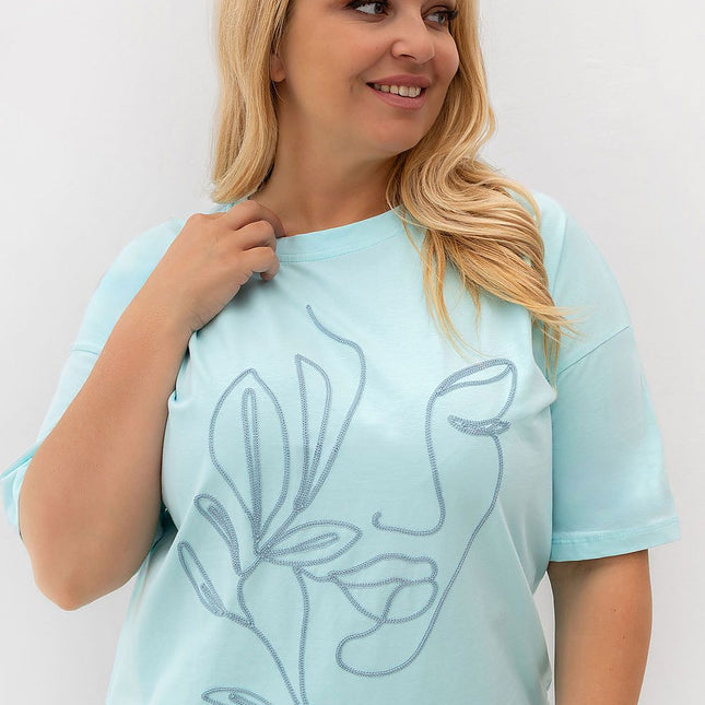 Relevance Plus Size Professional T-Shirt - Soft Cotton, Classic Fit