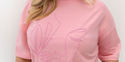  Plus size T-shirt model 230454 Relevance 