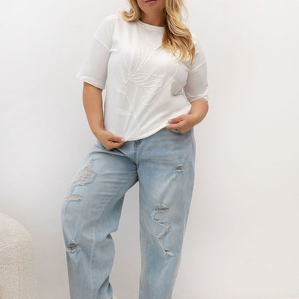  Plus size T-shirt model 230455 Relevance 