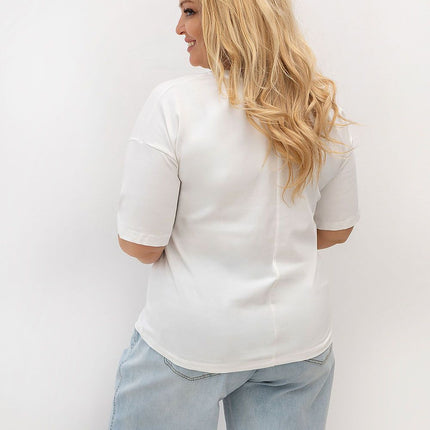  Plus size T-shirt model 230455 Relevance 