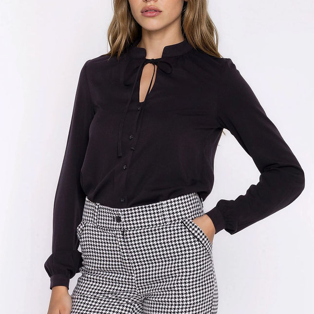 Nife Professional Long Sleeve Shirt - Slim Fit, Soft Cotton Blend