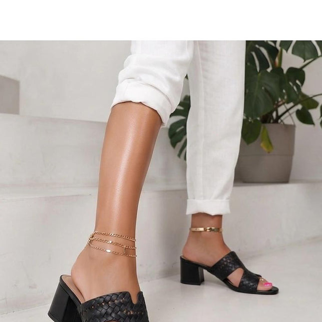 Solea Professional Heeled Sandals with Comfort Cushioning and Chic Des