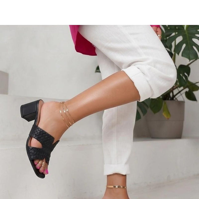 Solea Professional Heeled Sandals with Comfort Cushioning and Chic Des