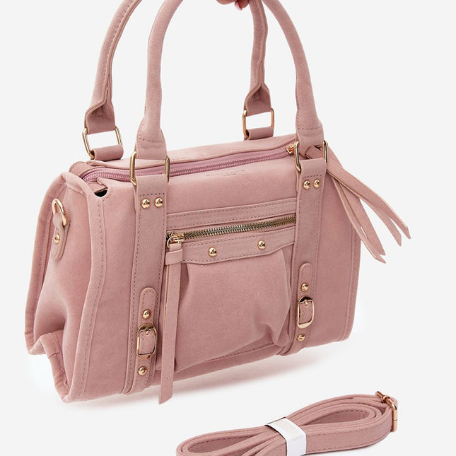 Step in Style Professional Everyday Handbag with Adjustable Strap & Po