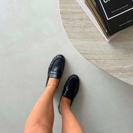 Step in Style Professional Moccasin - Comfortable Leather Slip-On Desi