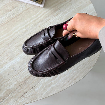 Step in Style Professional Moccasin - Comfortable Leather Slip-On Desi