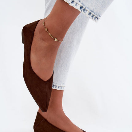 Step in Style Professional Ballet Flats with Cushioned Insole & Flexib