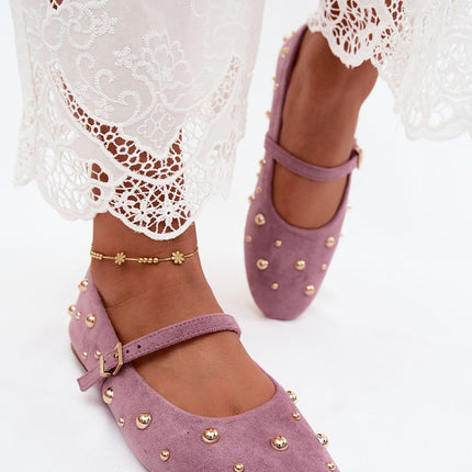 Step in Style Professional Ballet Flats with Cushioned Insole & Non-Sl
