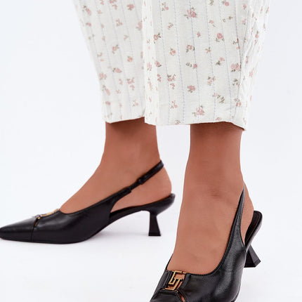 Step in Style Women's Block Heel Pumps - Comfortable & Elegant Design