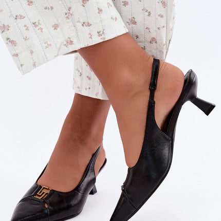 Step in Style Women's Block Heel Pumps - Comfortable & Elegant Design