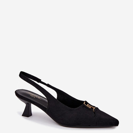 Step in Style Women's Block Heel Pumps - Comfortable & Elegant Design