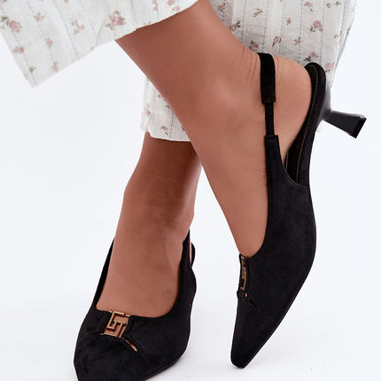 Step in Style Women's Block Heel Pumps - Comfortable & Elegant Design